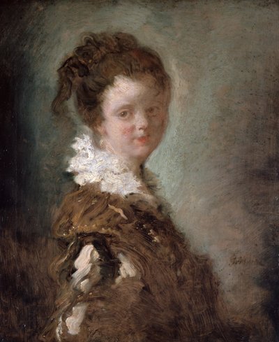 Jeune femme - Jean Honore Fragonard